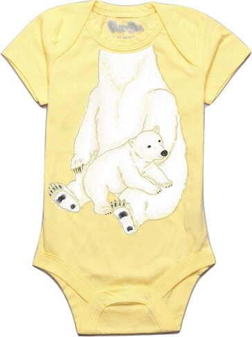 Become an Animal Super Soft Short Sleeve Onesie Bodysuit for Baby + Infant (0-24M) in Kuwait