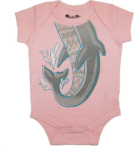Become an Animal Super Soft Short Sleeve Onesie Bodysuit for Baby + Infant (0-24M) in Kuwait
