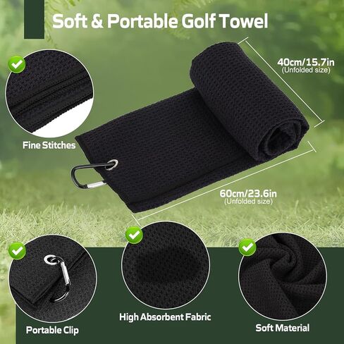 14PCS Golf Club Cleaning Kit, Include Golf Club Cleaner Brush with Water Microfiber Golf Towel Pink Golf Tees Golf Ball Bag Golf Divot Repair Tool Golf Accessories for Women, Pink in Saudi Arabia