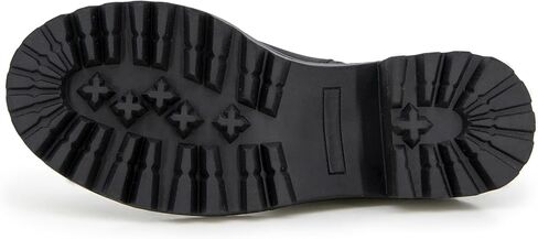 JBU Womens Rd Round Toe Chelsea Zippered Casual Boots Ankle Mid Heel 2-3" - Black in Saudi Arabia