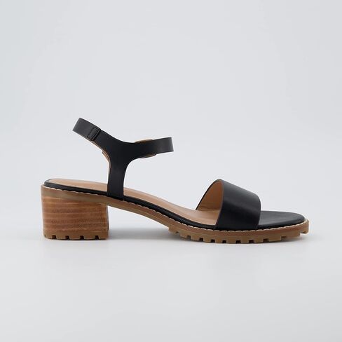 CUSHIONAIRE Flynn one band block heel sandal +Memory Foam, Wide Widths Available in Kuwait