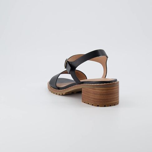 CUSHIONAIRE Flynn one band block heel sandal +Memory Foam, Wide Widths Available in Kuwait