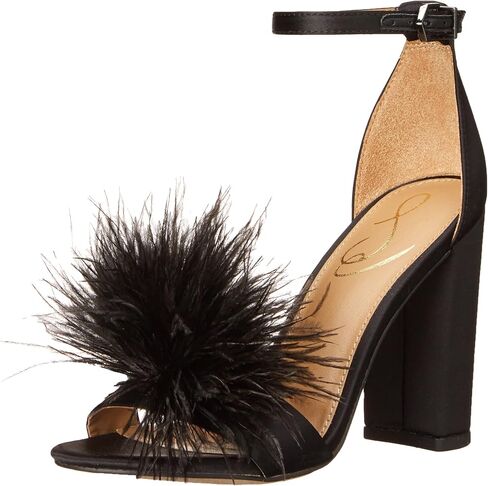 Sam Edelman Women's Yaro Feather Heeled Sandal in Saudi Arabia