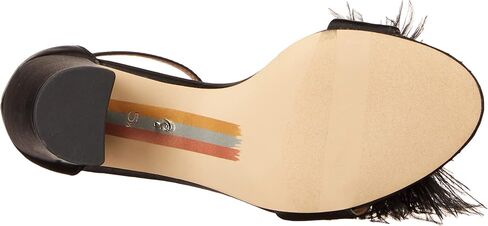 Sam Edelman Women's Yaro Feather Heeled Sandal in Saudi Arabia