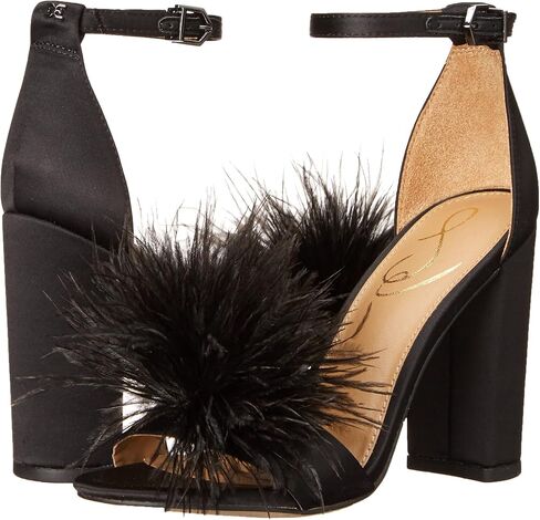 Sam Edelman Women's Yaro Feather Heeled Sandal in Saudi Arabia