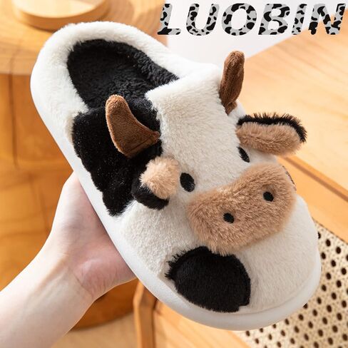 Cartoon cow slippers Indoor Outdoor Slippers in Saudi Arabia