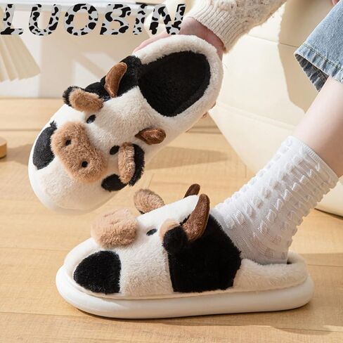 Cartoon cow slippers Indoor Outdoor Slippers in Saudi Arabia