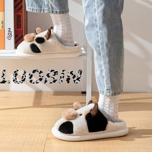 Cartoon cow slippers Indoor Outdoor Slippers in Saudi Arabia