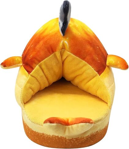 Funny Bread Slippers for Women,Adult Food Bread Whale Slippers, Winter Plush Food Slippers,Novelty Cartoon Cotton Slippers,Birthday Gifts for Women Men in Saudi Arabia