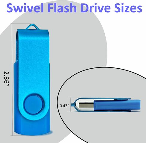 محرك أقراص فلاش USB 2.0 سعة 2 جيجابايت، 20 حزمة محرك إبهام، محرك أقراص دوار ملون، محرك أقراص USB سريع، محرك أقراص فلاش، محرك أقراص فلاش تخزين USB كبير مثالي للمناسبات وتخزين البيانات المشتركة في المكتب in Kuwait