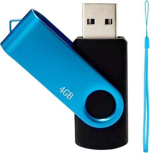2GB USB 2.0 Flash Drive Bulk 20 Pack Thumb Drive Colorful Swivel Zip Drive USB Jump Drive Memory Stick Pendrive, Bulk USB Storage Flash Drive Ideal for Events & Office Shared Data Storage in Kuwait