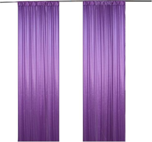 2pcs 5ftx10ft Curtain Backdrop Panels,Wrinkle Free Fabric, Drapes for Baby Shower Parties Weddings Birthday Party Photoshoot Background Decoration(Golden) in Kuwait