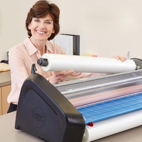 GBC Thermal Laminating Film Roll, 2 Pack, NAP II, 1" Poly-In Core, 3 Mil Laminate Rolls, 12" x 200', School Lamination (3125913EZ) in Saudi Arabia