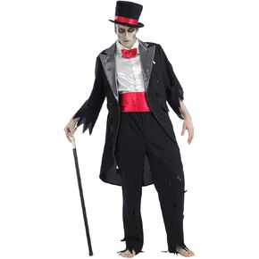 fun shack Dead Groom Costume, Corpse Groom Costume, Zombie Groom Costume Men, Groom Halloween Costume