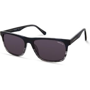 Kenneth Cole New York Women's KC5690A Square Sunglasses, Shiny Blue/Smoke, 56/15/145