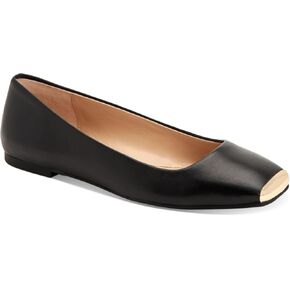 Alfani Womens Neptoon Faux Leather Ballet Flats Black 5.5 Medium (B,M)
