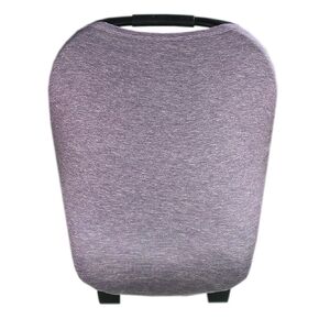 Copper Pearl Multi-Use Cover: Car Seat Covers, Nursing Cover, and Stroller Cover for Sun - Stretchy Fabric, All-Season Use, Stylish Designs, Easy Access for Moms - Violet