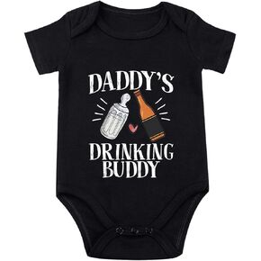 listery Daddys Buddy Funny Bodysuit For Baby Boy Girl Clothes Dad Baby Bodusuit Buddy Daddies Infant