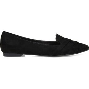 Brinley Co. Womens Pointed Toe Flat Black, 9 Regular US