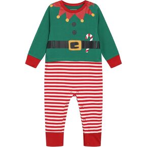 Newborn Baby Boys Girl Rompers Christmas Outfits Infant Romper Unisex Jumpsuit Toddlers Girls OnePiece Outfit