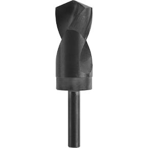 BOSCH BL2215 1-Piece 1-3/8 In. x 6 In. Fractional Reduced Shank Black Oxide Drill Bit for Applications in Light-Gauge Metal, Wood, Plastic