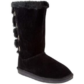 Sugar Women's Polly Slip On Winter Boots Warm Winter Booties Black 8