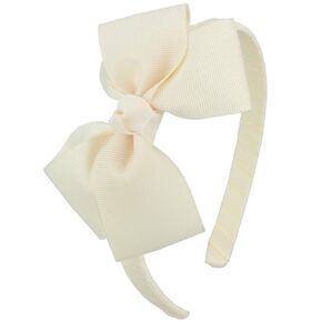 7Rainbows Cute Emerald Green Bow Headband for Girls Toddlers.