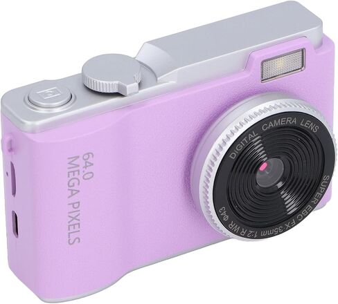 Digital Camera for Photography, Autofocus 48MP Vlogging Camera for YouTube with 2.4in Screen, 16X Digital Zoom, Compact Travel Camera, Flash, Anti Shake, for Teens Adult Beginner in Saudi Arabia