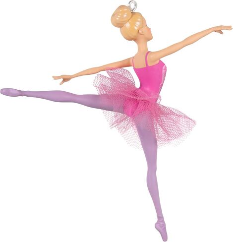 Hallmark Keepsake Christmas Ornament 2024, Barbie 65th Anniversary Blue Sapphire Barbie, Porcelain and Fabric, Gifts for Her in Saudi Arabia