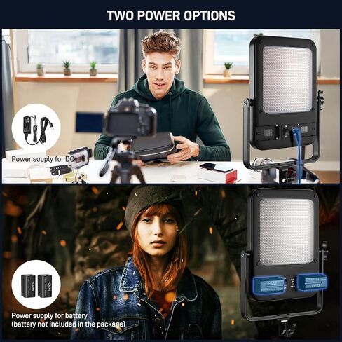 لوحة إضاءة الفيديو GVM RGB LED، مصابيح فيديو الاستوديو مع مجموعات الإضاءة، 2700K-6500K قابلة للتعتيم، مجموعة إضاءة الإخراج المستمر مع 18900lux/0.5m، 8 تأثيرات مشاهد، التحكم في التطبيق مناسب للتصوير الفوتوغرافي in Kuwait