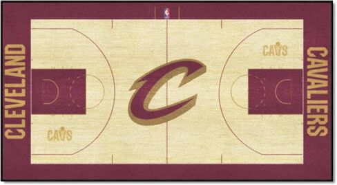 FANMATS NBA New Orleans Pelicans نايلون وجه NBA Court Runner - كبير، 29.5x54 in Kuwait