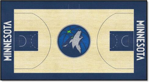 FANMATS NBA New Orleans Pelicans نايلون وجه NBA Court Runner - كبير، 29.5x54 in Kuwait