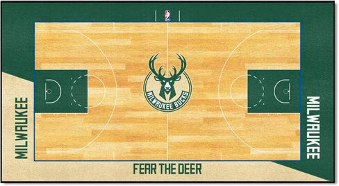 FANMATS NBA New Orleans Pelicans نايلون وجه NBA Court Runner - كبير، 29.5x54 in Kuwait