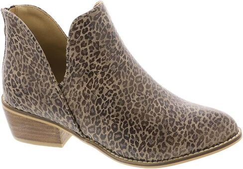 Corkys Footwear Vanish Booties | Memory Foam Insoles, 1.75-Inch Heel, Easy Back Zipper | Stylish and Comfortable for Everyday Wear in Kuwait