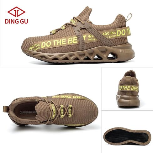 Non Slip Steel Toe Shoes for Men Women Comfortable Work Shoes Lightweight Safety Composite Toe Shoes in Kuwait