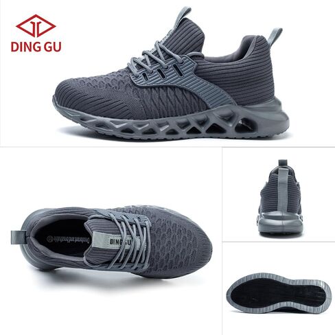 Non Slip Steel Toe Shoes for Men Women Comfortable Work Shoes Lightweight Safety Composite Toe Shoes in Kuwait