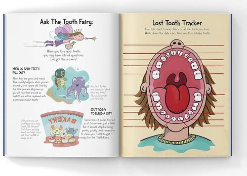 The Tooth Brigade Book and Bubbles Octopus Tooth Fairy Pillow Bundle, Interactive Set Includes 8" Plush Toy with Lost Tooth Pocket and The Tooth Fairy's Best Day Ever! Hardcover Book in Kuwait