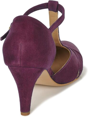 Women Kitten Heels Mary Jane Pumps Shoes Ankle T-Strap Closed Round Toe Sandals Heeled Cut Out Suede Mary Janes Dress Shoe Mid Thin Heel Patchwork Office Ladies Wedding Party Dance 4-11 M US in Saudi Arabia