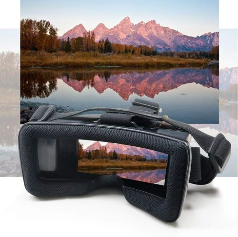 YueLi FPV Goggles VR009 سماعة فيديو 5.8G 40CH HD 3 بوصة 16:9 عرض 5.8 جيجا هرتز نظارات FPV صغيرة لملحقات DJI Avata Drone لـ FPV Quadcopter Drone Quadcopters FPV Racing (أسود) in Kuwait