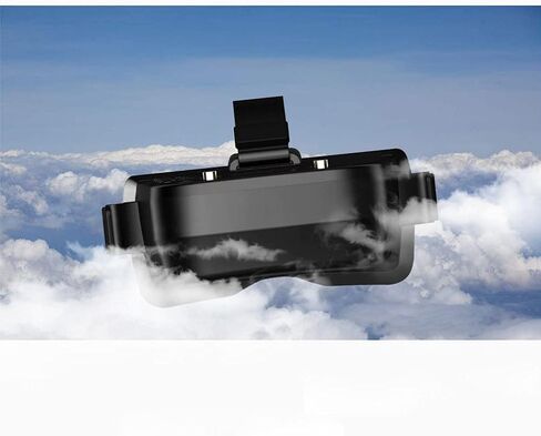 YueLi FPV Goggles VR009 سماعة فيديو 5.8G 40CH HD 3 بوصة 16:9 عرض 5.8 جيجا هرتز نظارات FPV صغيرة لملحقات DJI Avata Drone لـ FPV Quadcopter Drone Quadcopters FPV Racing (أسود) in Kuwait