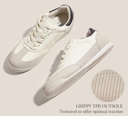 LUCKY STEP Women's Fashion Sneakers Tennis Shoes Casual Neutral Comfortable Walking Shoes Running Trendy Gym Workout Shoes in Kuwait