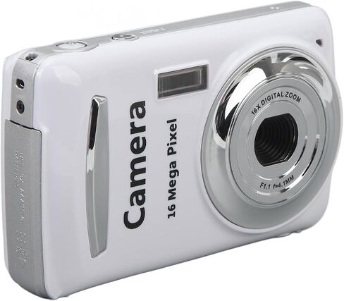 VBESTLIFE Digital Camera, 1080P Kids Camera 16MP Auto Focus Digital Point and Shoot Camera with 16X Zoom Anti Shake, 2.4 in Screen, for Kid Student Children Teen Girl Boy () in Saudi Arabia