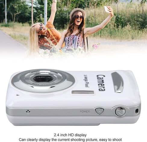 VBESTLIFE Digital Camera, 1080P Kids Camera 16MP Auto Focus Digital Point and Shoot Camera with 16X Zoom Anti Shake, 2.4 in Screen, for Kid Student Children Teen Girl Boy () in Saudi Arabia