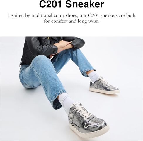Coach Women's C201 Sneaker in Saudi Arabia