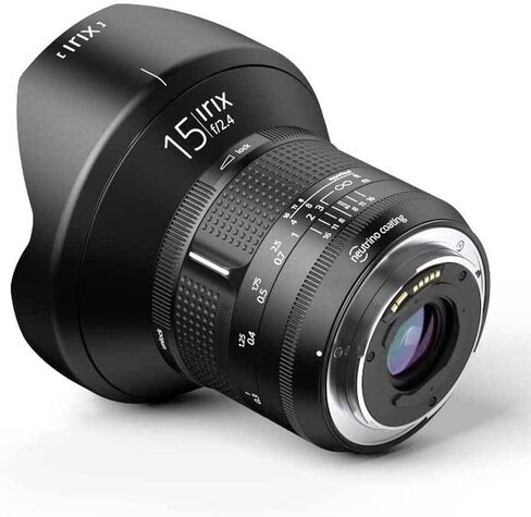 Irix Firefly 15mm f/2.4-22 Ultra Wide Angle Lens with Built-in Chip for Canon EF Digital SLR Canon EF Wide Angle Lens in Saudi Arabia