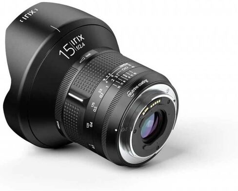 Irix Firefly 15mm f/2.4-22 Ultra Wide Angle Lens with Built-in Chip for Canon EF Digital SLR Canon EF Wide Angle Lens in Saudi Arabia