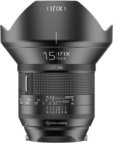 Irix Firefly 15mm f/2.4-22 Ultra Wide Angle Lens with Built-in Chip for Canon EF Digital SLR Canon EF Wide Angle Lens in Saudi Arabia