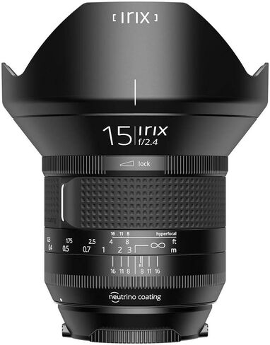 Irix Firefly 15mm f/2.4-22 Ultra Wide Angle Lens with Built-in Chip for Canon EF Digital SLR Canon EF Wide Angle Lens in Saudi Arabia