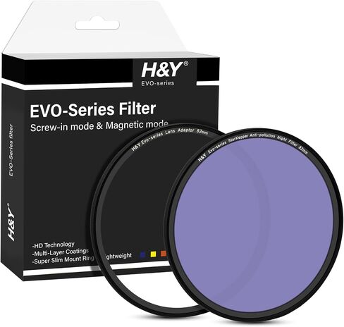 EPN77 H&Y HD EVO-Series Magnetic Anti-Pollution Night Filter Kit 77mm in Kuwait
