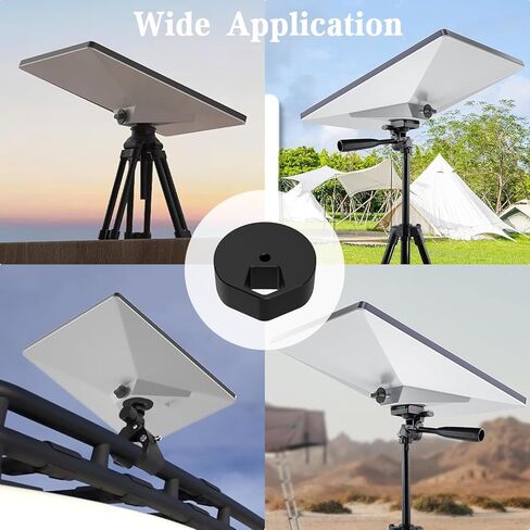 Starlink Mini Tripod Mounting Adapter,Tailored for 1/4 Nuts,1/4 "to 20 and 3/8" to 16 Threads,Compatible with Most Tripod Sizes in Saudi Arabia